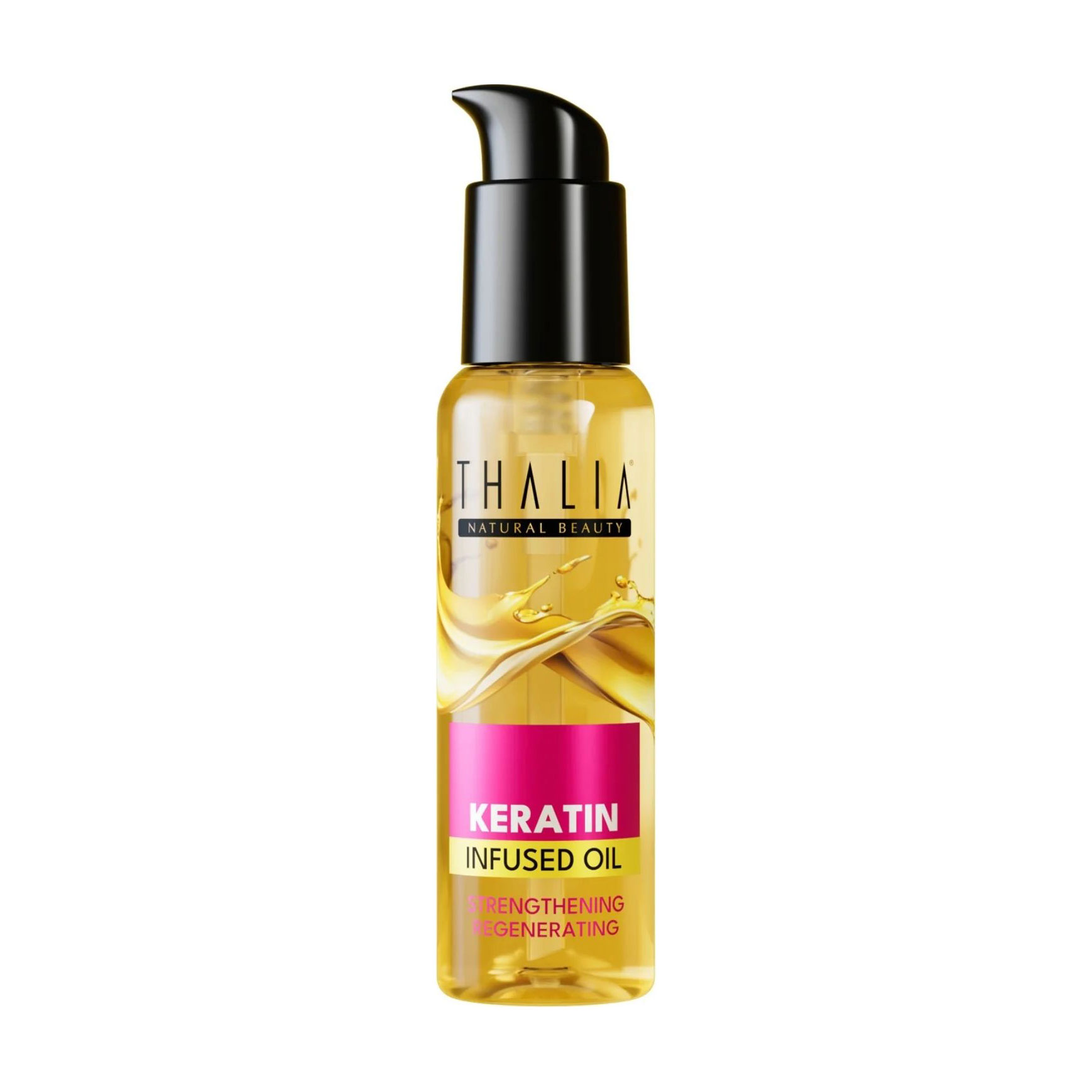 Зміцнювальна кератинова олія для волосся Thalia Keratin Infused Oil, 100 мл